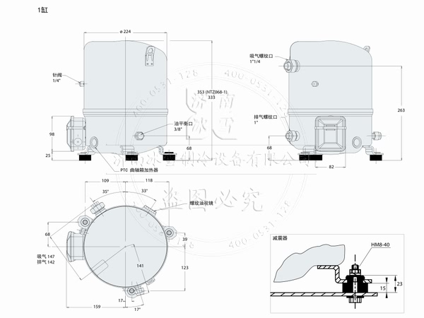 丹佛斯NTZ低溫活塞壓縮機電子樣本PDF資料下載